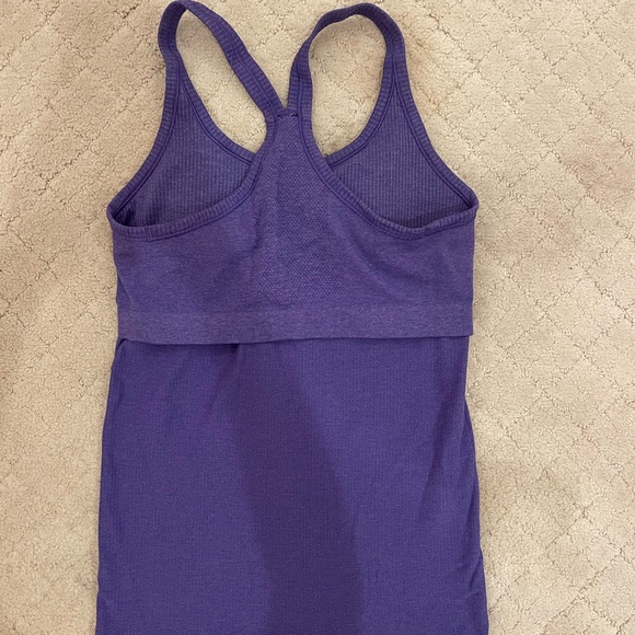 Dark purple size 8 Lululemon Ribbed Tank top - Picture 5 of 6